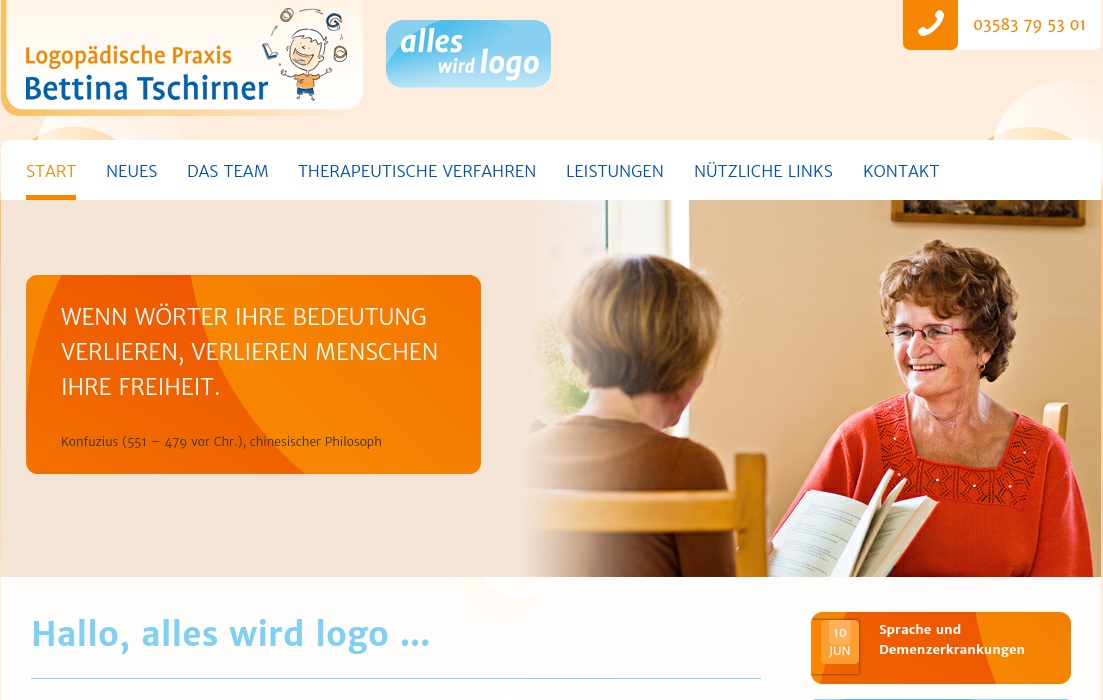 Bettina Tschirner Logopädische Praxis