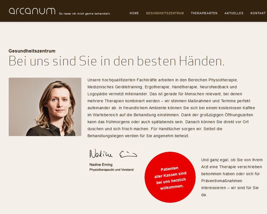 arcanum Gesundheitszentrum