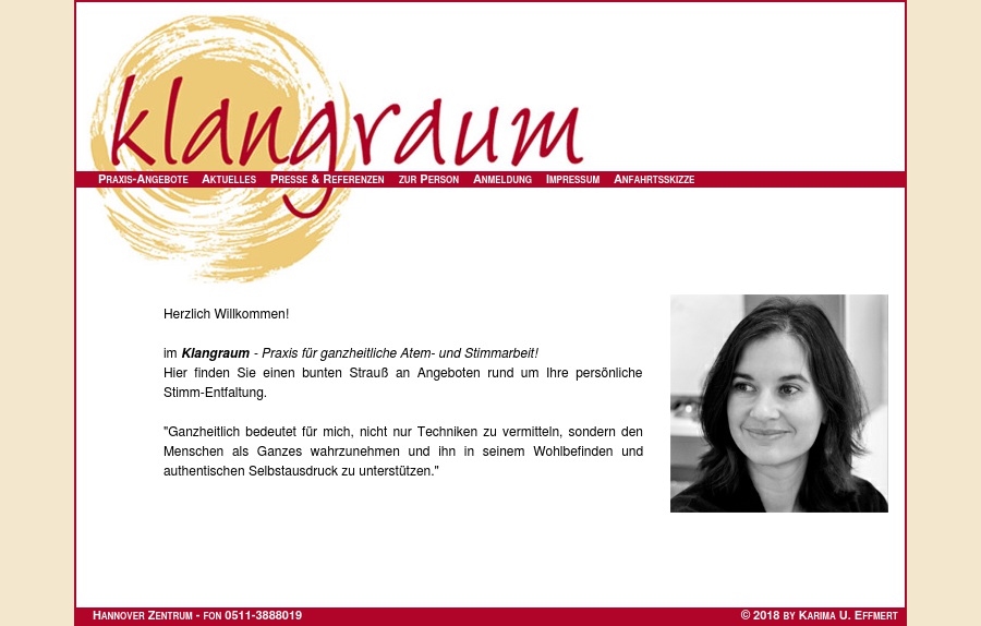 Karima U. Effmert, Klangraum