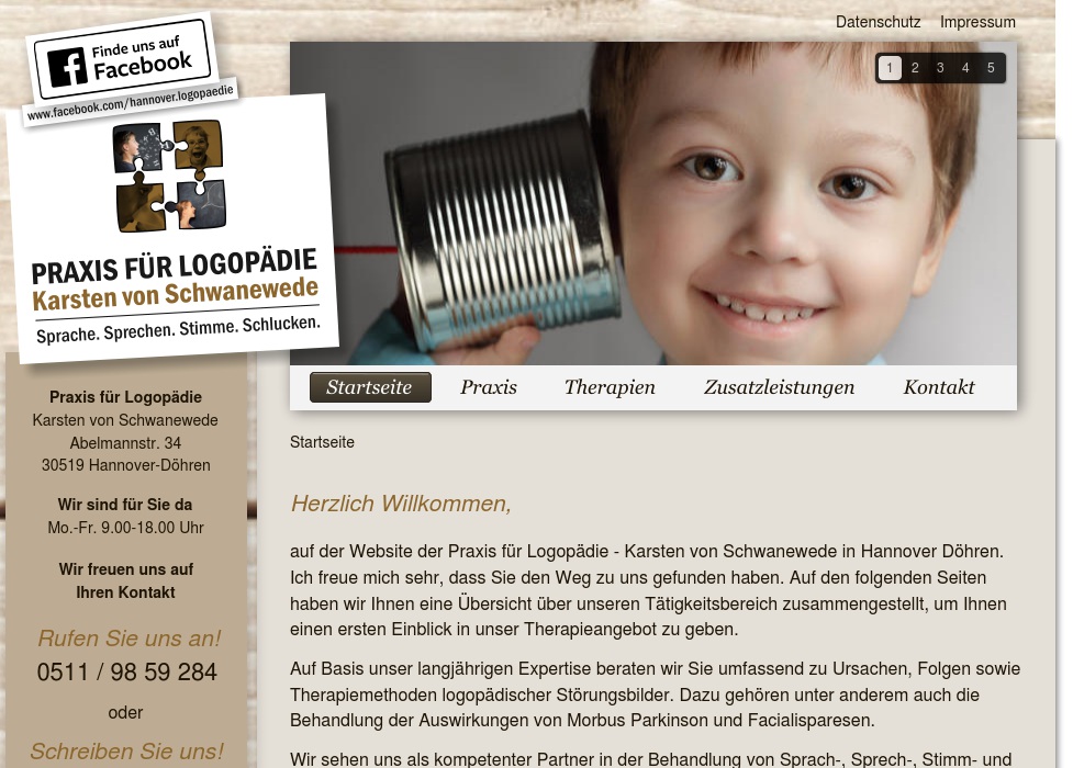 Praxis für Logopädie, Karsten von Schwanewede