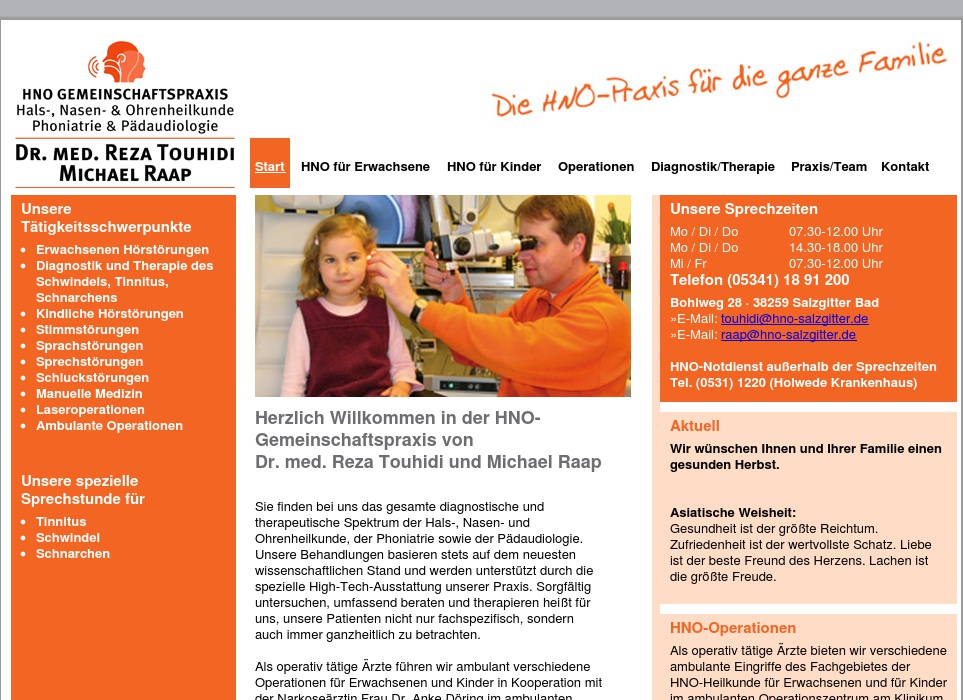 Touhidi Reza Dr.med., Raap Michael