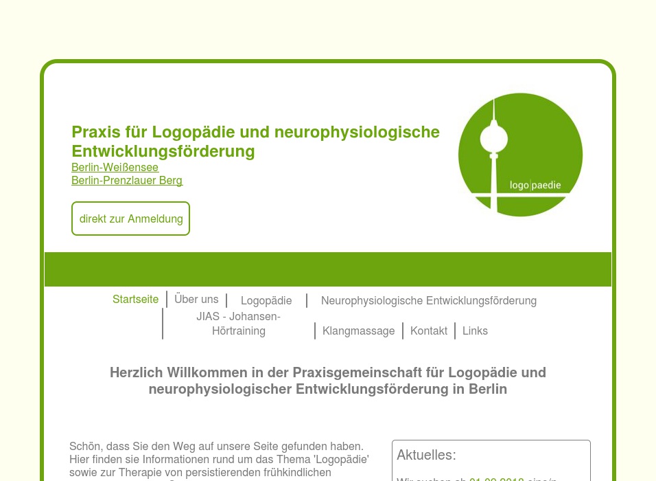 Praxis für Logopädie und neurophysiologische Entwicklungsförderung C. Kellner & N. Fabich