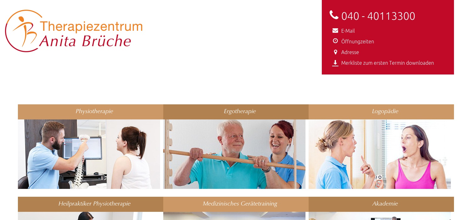 Brüche Anita Praxis für Physiotherapie und Krankengymnastik
