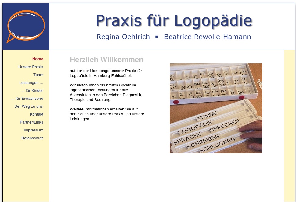 Logopädische Praxis Rewolle-Hamann u. Oehlrich