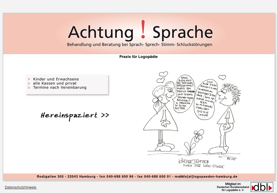 Achtung! Sprache Praxis für Logopädie