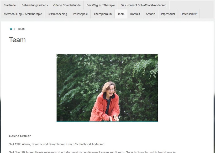 Cramer Gesine Sprachtherapie