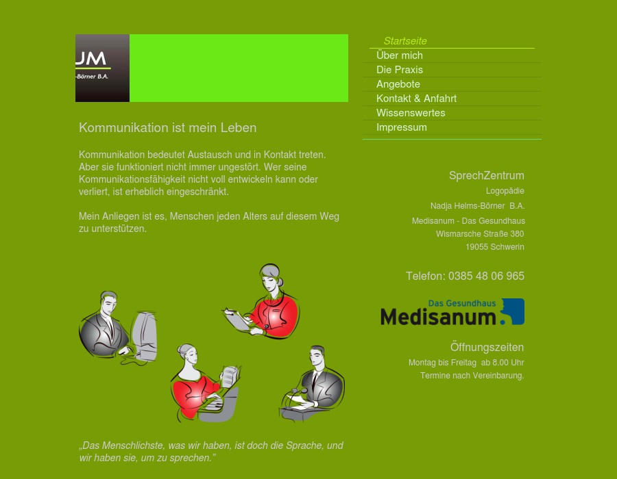 Nadja Helms Logopädie Sprechzentrum Logopädie