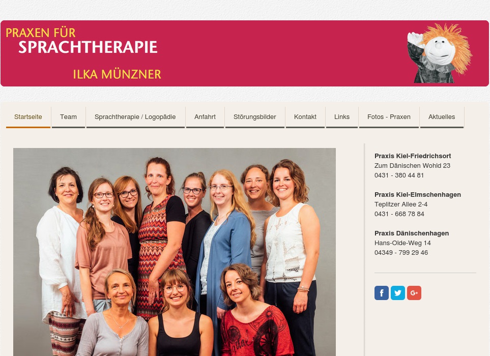 PRAXIS FÜR SPRACHTHERAPIE Ilka Münzner