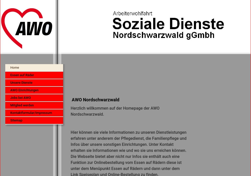 AWO Arbeiterwohlfahrt Nordschwarzwald gGmbH