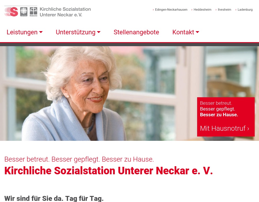 Kirchliche Sozialstation Unterer Neckar e.V.