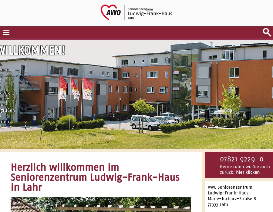 AWO Arbeiterwohlfahrt Altenzentrum Ludwig-Frank-Haus