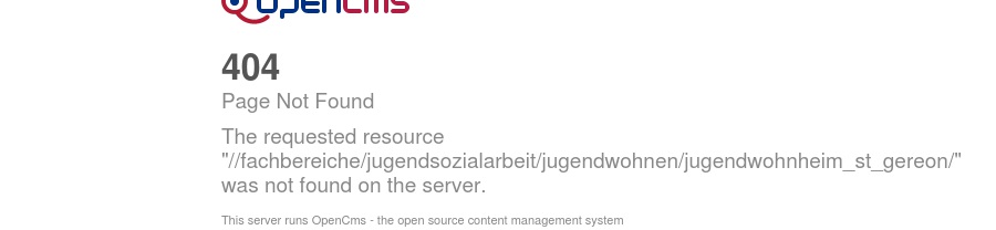 Jugendwohnen St. Gereon