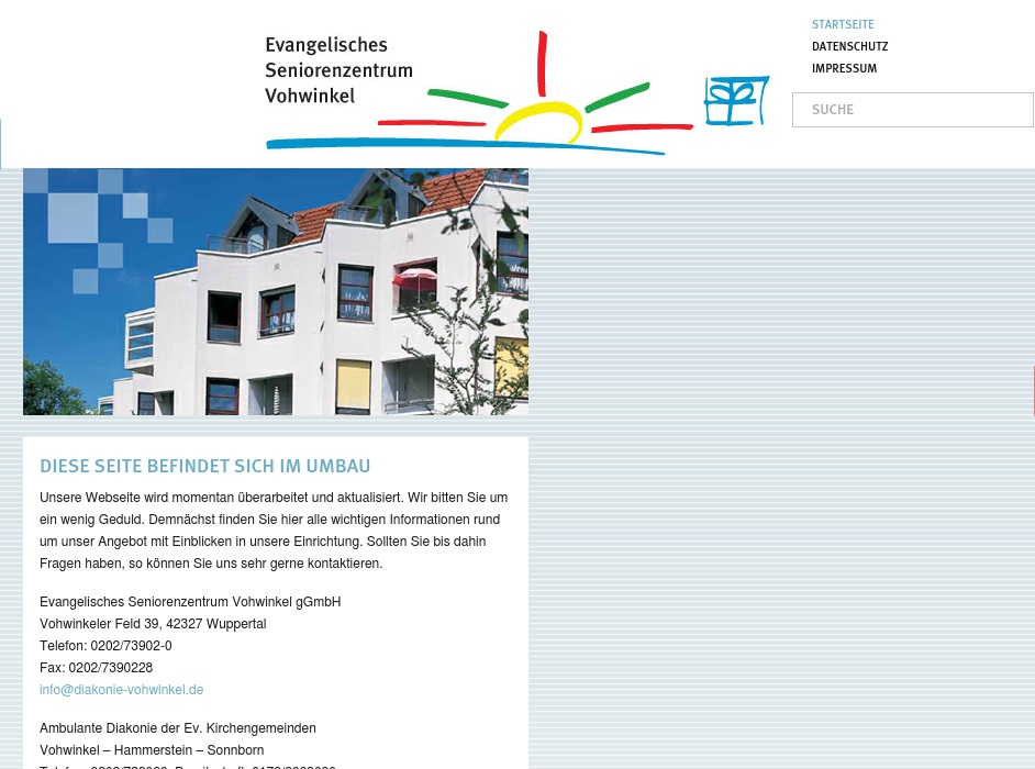 Evangelisches Seniorenzentrum Vohwinkel GmbH