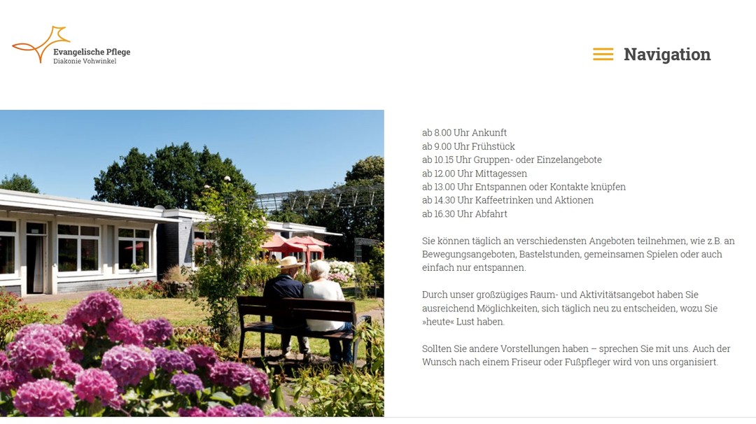 Evangelische Tagespflege am Sonnengarten