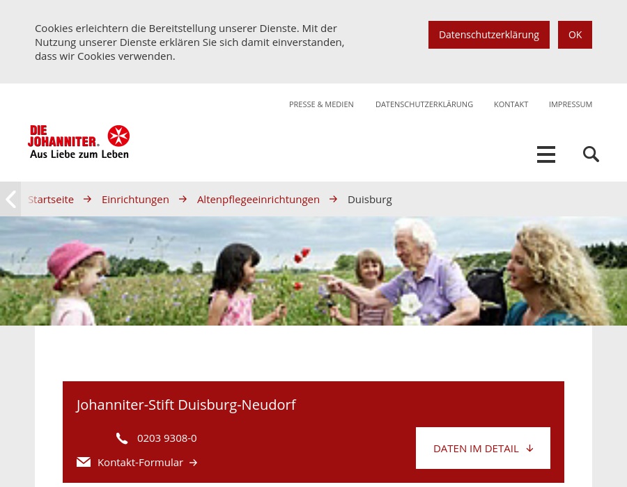 Alten- u. Seniorenstift Johanniter Duisburg