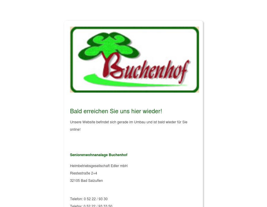 Buchenhof Edler GbR