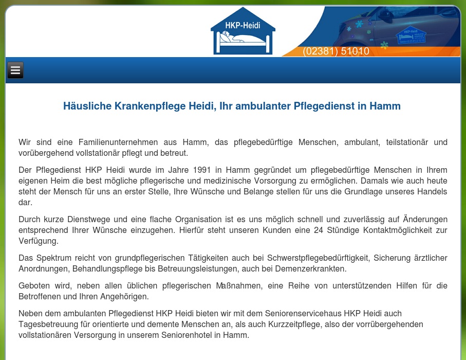 HKP-Heidi Häusliche Krankenpflege