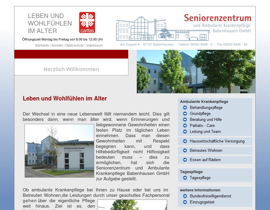 Seniorenzentrum u. Ambulante Krankenpflege Babenhausen GmbH
