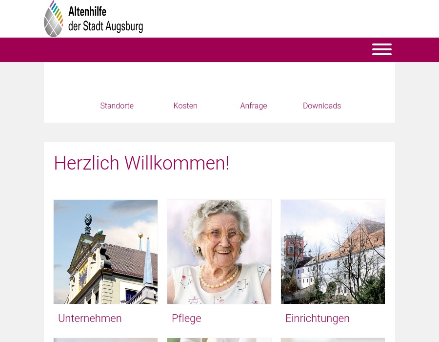 Altenhilfe der Stadt Augsburg