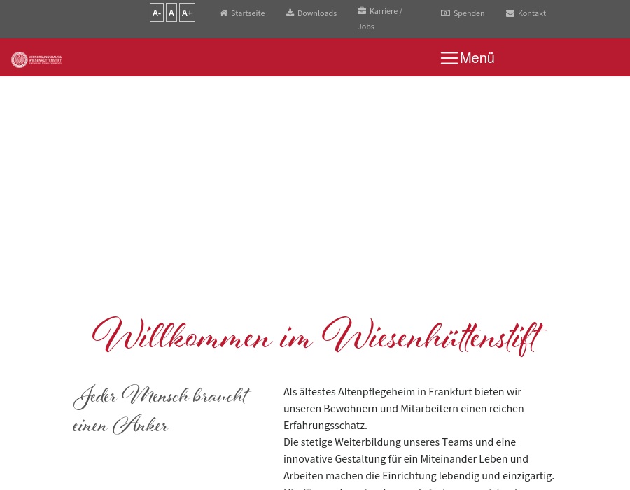 Altenpflegezentrum Versorgungshaus + Wiesenhüttenstift