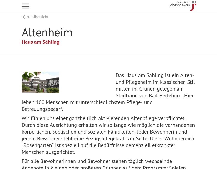 Altenheim Haus am Sähling