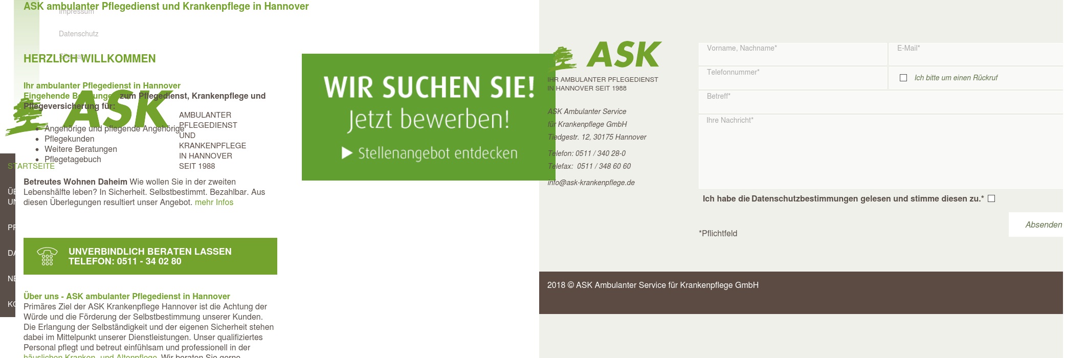 ASK Ambulanter Service für Krankenpflege GmbH