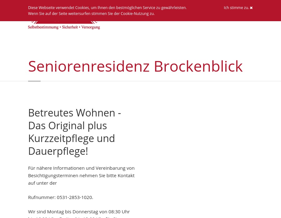 Senioren-Residenz Brockenblick GbR