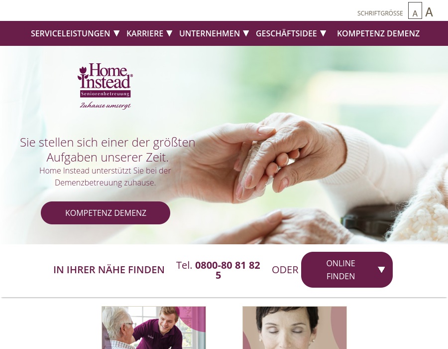 Home Instead Seniorenbetreuung Berlin - Betreuungsdienste Krauss GmbH