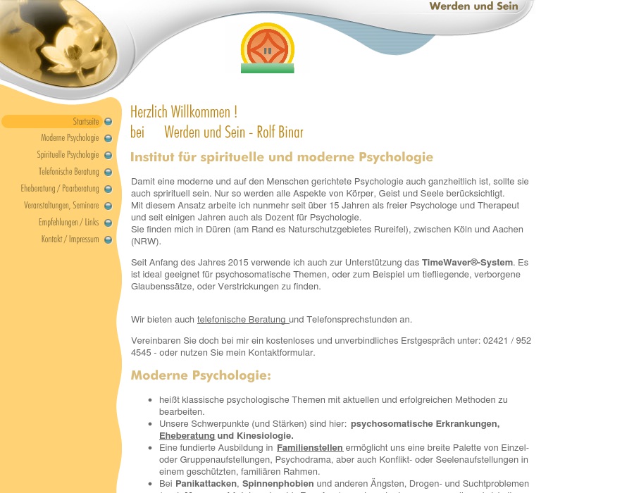 Werden u. Sein, R. Binar