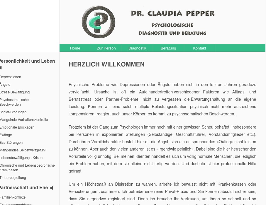 Pepper Dr. Claudia