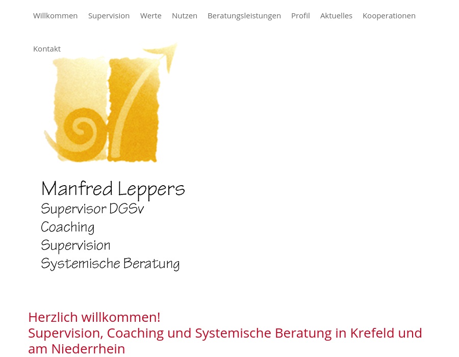 Praxis für Supervision Manfred Leppers