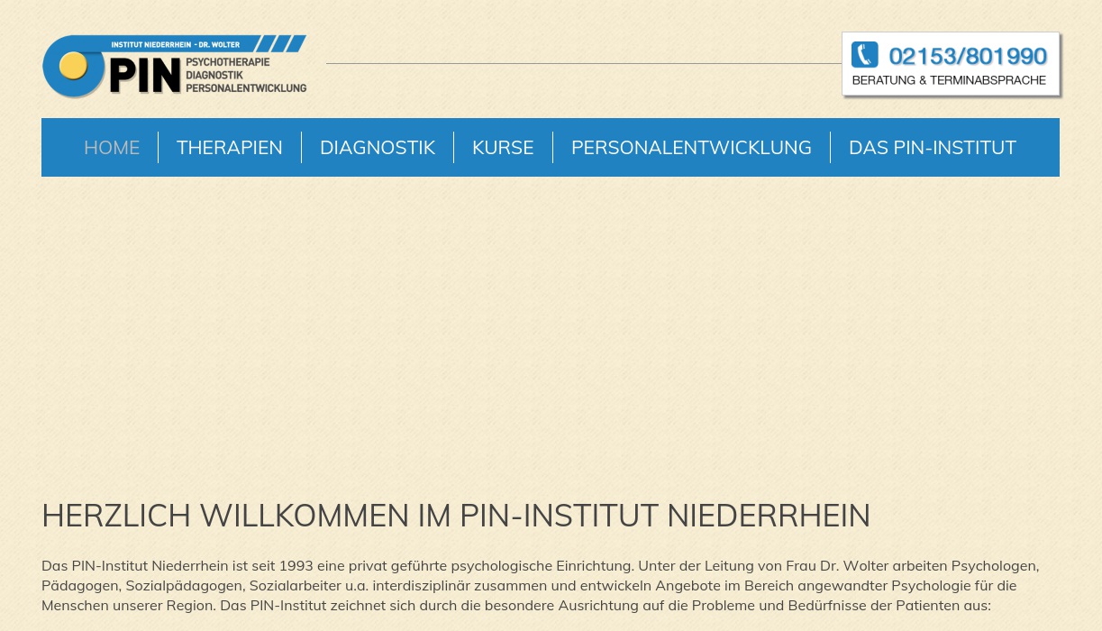 PIN-Psych. Instit. am Niederrh. Dr. Wolter