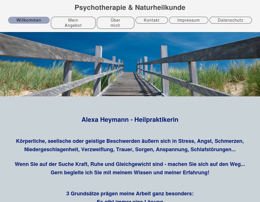 Heymann Heike Psychologisch Psychotherapeutische Praxis