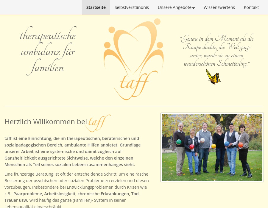 Taff Therapeutische Ambulanz für Familien Frau Anne Höing