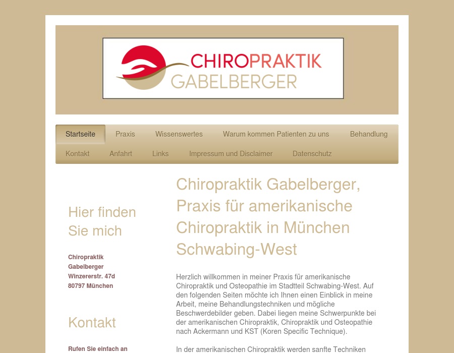 Chiropraktik Gabelberger
