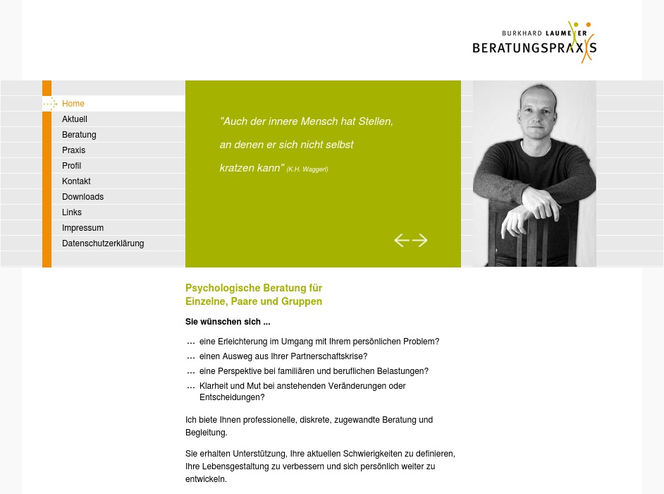 Laumeier Burkhard - Private psychologische Beratungspraxis für Einzelne, Paare u. Familien