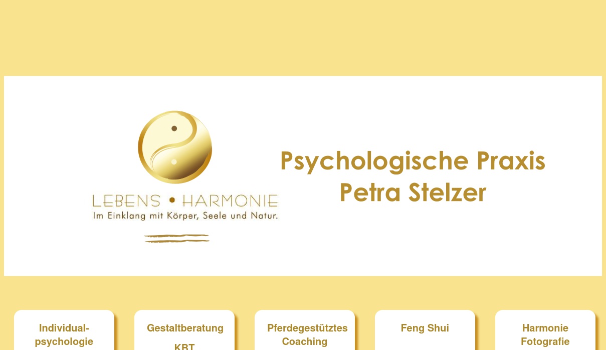 Lebens - Harmonie Petra Stelzer