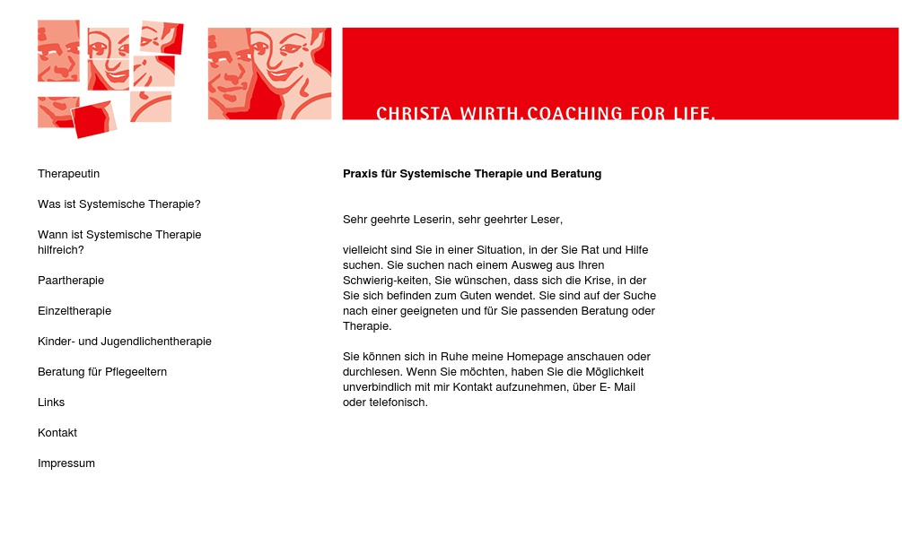 Wirth Christa Praxis für systemische Therapie und Beratung