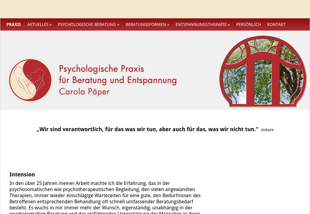 Psychologische Praxis für Beratung und Entspannung C. Päper