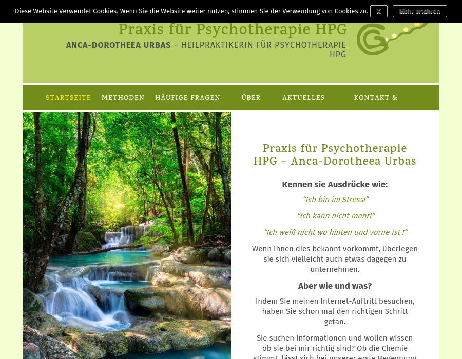 Praxis für Psychotherapie Urbas Anca-Dorotheea