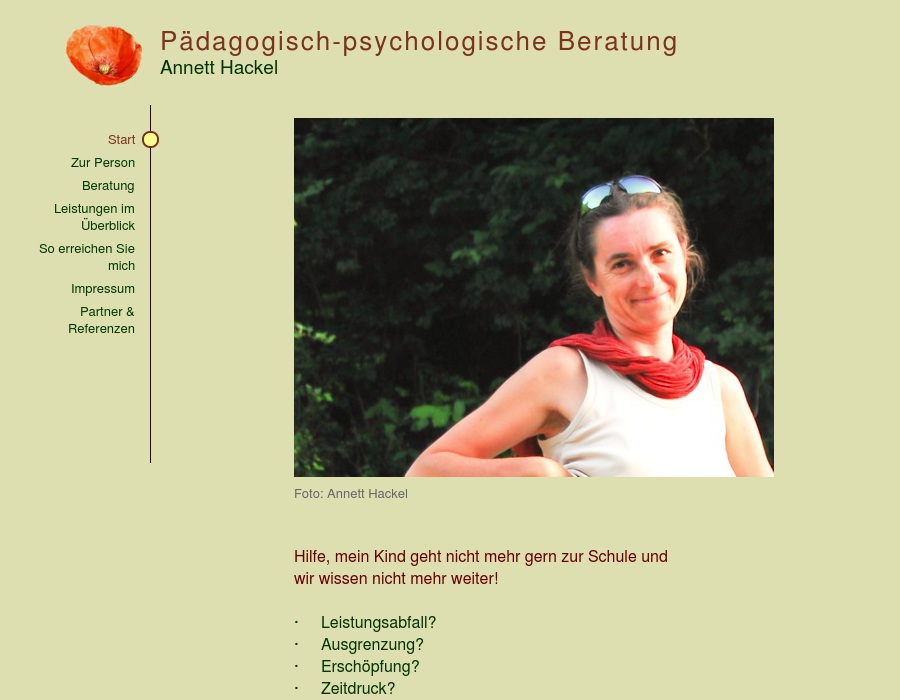 Pädagogisch-psychologische Beratung Annett Hackel