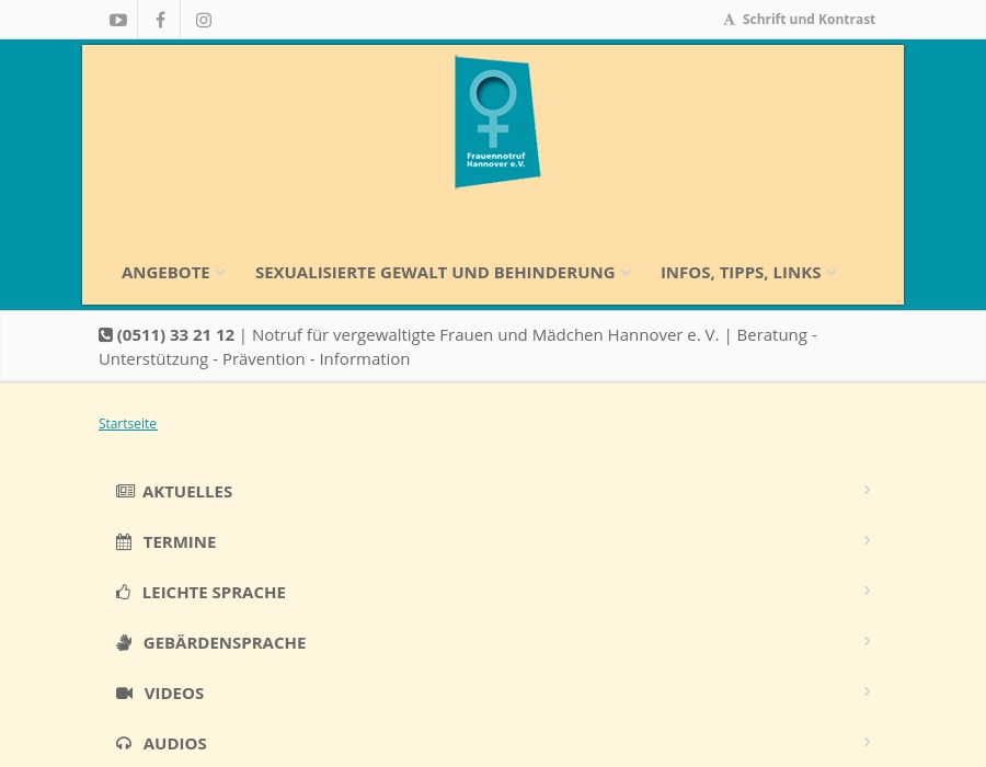 Notruf für vergewaltigte Frauen und Mädchen e.V.