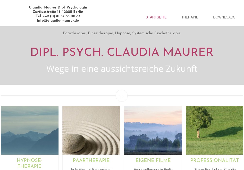 Maurer Claudia Dipl.Psych.