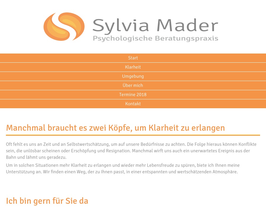 Mader Sylvia Psychologische Beratung