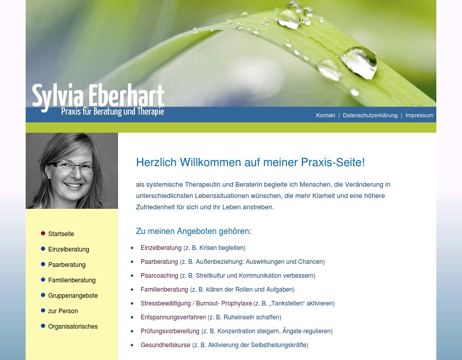 Eberhart Sylvia Praxis für Beratung u. Therapie Paar- u. System. Therapeutin