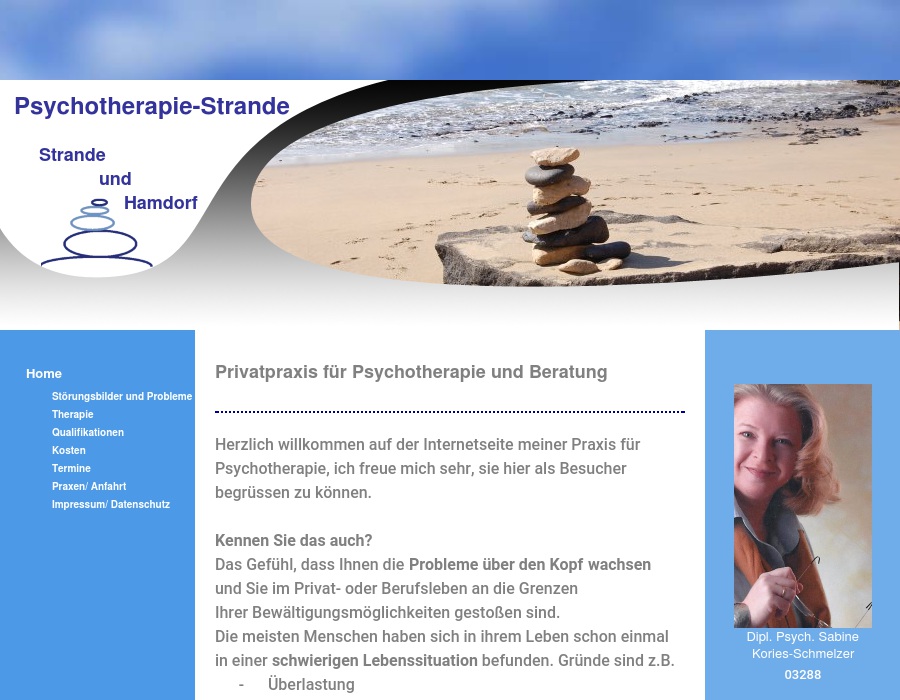 Kories-Schmelzer Sabine Psychotherapeutin