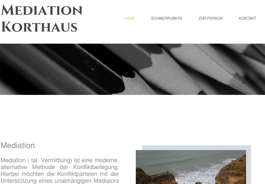 Korthaus Peter Master of Mediation + Psychologe