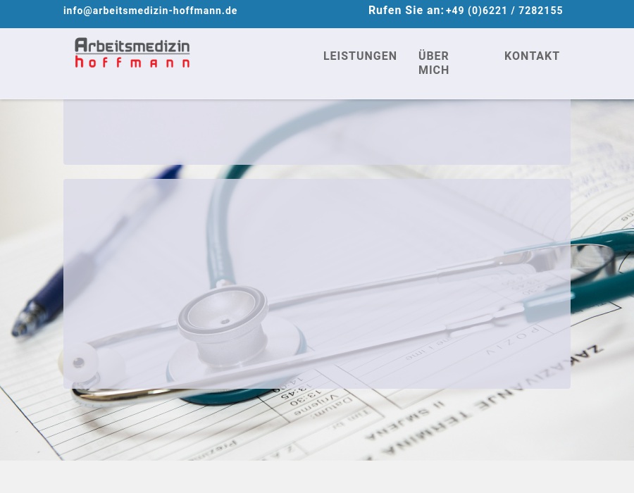 Arbeitsmedizin Hoffmann