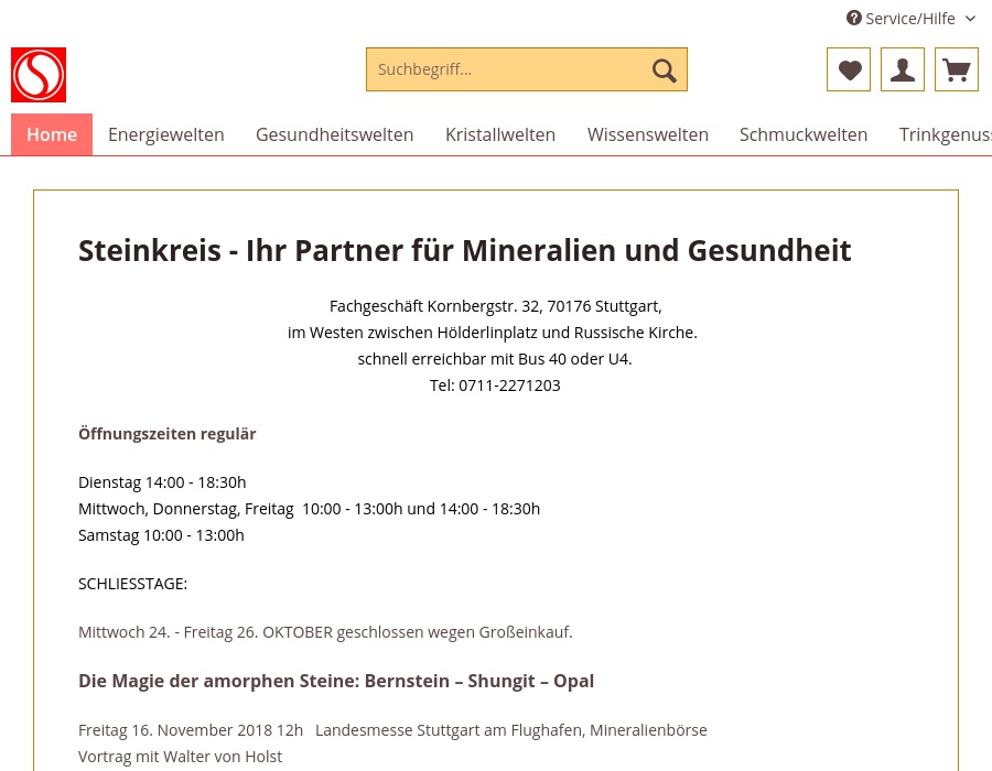 STEINKREIS WALTER VON HOLST