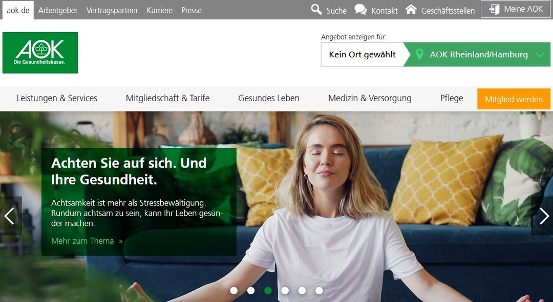 AOK Rheinland/Hamburg - Geschäftsstelle: Hürth